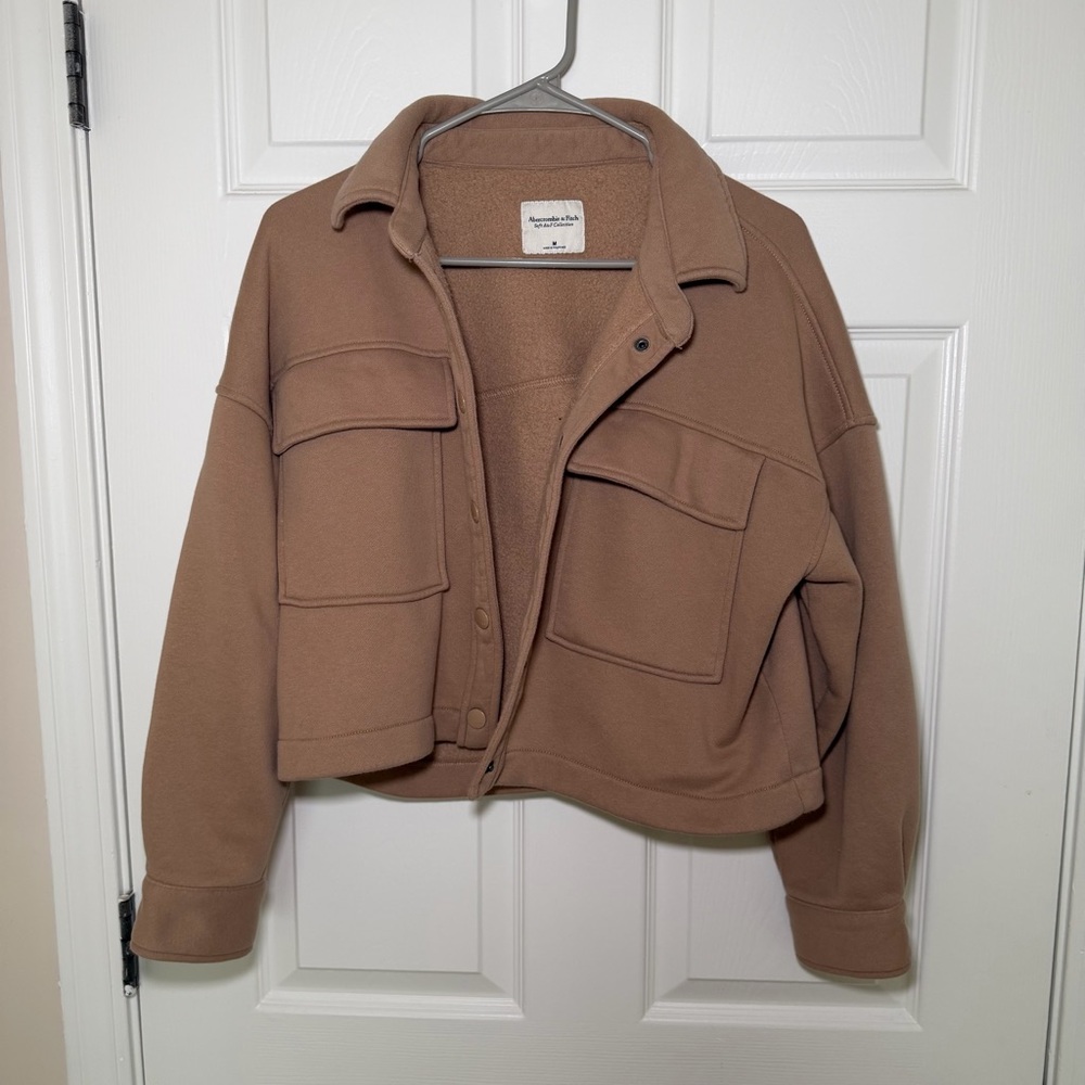 Abercrombie & Fitch Brown Utility Jacket
